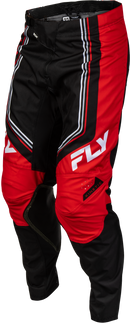 Fly Racing Kinetic DBK MX Pants (Black/Red/White US 34)