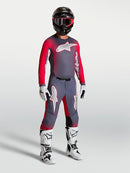 Alpinestars Supertech Hiten AFD Pants (Graystone Red Fluo Light Lilac, 32)