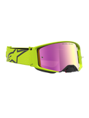 Alpinestars Supertech Vesta Goggles - Yellow Fluo/Black - Mirror Red Lens