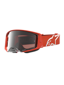 Alpinestars Supertech Vesta Goggles - Orange/Silver - Mirror Silver Lens