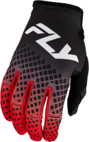 Fly Racing Kinetic Fade Gloves (Black/Red/White, 3X-Large)