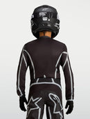 Alpinestars Youth Fluid Apex V2 Motocross Jersey (Black Silver, Small)