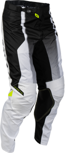 Fly Racing Kinetic Fade MX Pants (White/Black/Hi-Vis US 40)