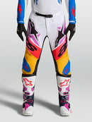 Alpinestars Supertech Dyna Pants (White Blithe Blue Black Purple, 28)