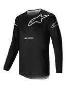Alpinestars Racer Graphite Motocross Jersey (Black Gray, Medium)