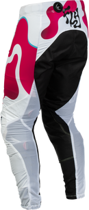 Fly Racing Lite Vibe MX Pants (White/Pink/Blue US 32)