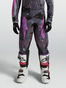 Alpinestars Youth Fluid Lone Motocross Pants (Gray Camo Purple, 26)