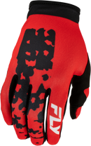 Fly Racing Lite Flake Gloves (Red/Black, XX-Large)