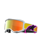 Alpinestars Vision 5 Drag Goggles - Orange/Red - Mirror Red Lens