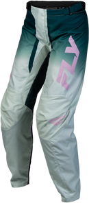Fly Racing Women's F-16 MX Pants (Green/Purple/Pink US 11/12)