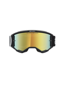 Alpinestars Vision 5 Hone Goggles - Black/White - Mirror Gold Lens