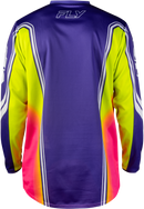 Fly Racing Men's F-16 Jersey  (Purple/Red/Yellow, 3X-Large)