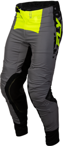 Fly Racing Lite Flake MX Pants (Grey/Hi-Vis/Black US 26)