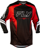 Fly Racing Men's F-16 Jersey  (Black/Red/White, 3X-Large)