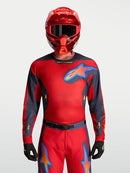 Alpinestars Racer Hunt Jersey (Fire Red Graystone Hot Coral, Small)