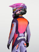 Alpinestars Youth Fluid Hunt Jersey (Light Violet Deep Purp Pink Fl, Small)