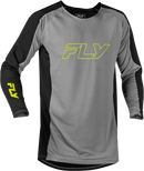 Fly Racing Patrol Elite Jersey (Grey/Black/Hi-Vis, X-Large)