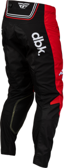 Fly Racing Kinetic DBK MX Pants (Black/Red/White US 32)