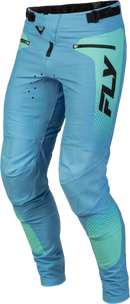 Fly Racing Youth Rayce Sonar Bicycle Pants (Teal/Aqua, US 18)