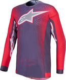 Alpinestars Supertech Hiten AFD Jersey (Graystone Red Fluo Light Lilac, XL)