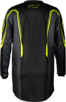 Fly Racing Youth F-16 Jersey  (Black/Grey, Youth Small)