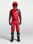 Alpinestars Racer Hunt Motocross Pants (Fire Red Graystone Hot Coral, 30)