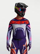 Alpinestars Supertech Dyna Jersey (Light Violet Deep Purp Pink Fl, Small)