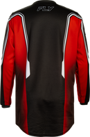 Fly Racing Youth F-16 Jersey  (Black/Red/White, Youth X-Large)