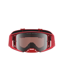 Alpinestars Supertech Vesta Goggles - Red Fluo/Chrome - Mirror Silver Lens