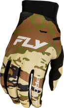Fly Racing Pro Lite Gloves -  (Camo, Small)