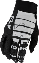 Fly Racing Youth Evolution DST Bolt Gloves (Black/Grey, YL)