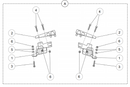 Camso Replacement Front Bracket Kit  (1004-05-0150)