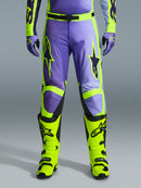 Alpinestars Racer Portl Motocross Pants (Purple Yellow Fluo, 28)