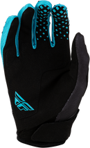 Fly Racing Kinetic Fade Gloves (Black/Blue/White, Large)