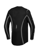 Alpinestars Fluid Apex V2 Motocross Jersey (Black Silver, Large)