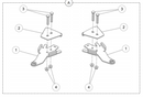 Camso Front Bracket Kit (1004-02-0180)