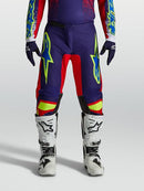 Alpinestars Fluid Drag Motocross Pants (Blue Navy Fire Red White, 28)