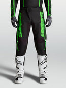 Alpinestars Fluid Apex V2 Motocross Pants (Black Green Fluo, 36)