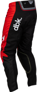 Fly Racing Kinetic DBK MX Pants (Black/Red/White US 38)