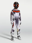 Alpinestars Techstar Swan Jersey (Light Lilac Dark Gray Red Fluo, Small)