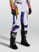 Alpinestars Fluid Drag Motocross Pants (Light Lilac Blue Iris Gold, 28)