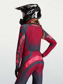 Alpinestars Stella Techstar Swan Jersey (Crimson Dark Gray Rouge Red, XS)