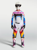 Alpinestars Supertech Dyna Pants (White Blithe Blue Black Purple, 32)