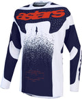Alpinestars Techstar Swan Jersey (Light Lilac Dark Gray Red Fluo, Small)
