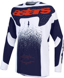 Alpinestars Techstar Swan Jersey (Light Lilac Dark Gray Red Fluo, Small)