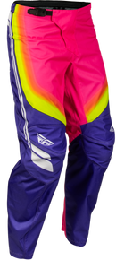Fly Racing F-16 MX Pants (Purple/Red/Yellow US 30)