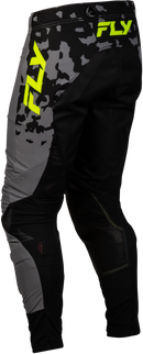 Fly Racing Lite Flake MX Pants (Grey/Hi-Vis/Black US 36)