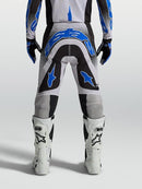 Alpinestars Supertech Hiten AFD Pants (Black Light Lilac Blithe Blue, 30)