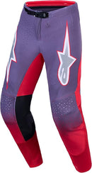 Alpinestars Supertech Hiten AFD Pants (Graystone Red Fluo Light Lilac, 28)