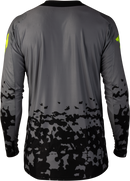 Fly Racing Men's Lite Flake Jersey  (Grey/Hi-Vis/Black, X-Large)
